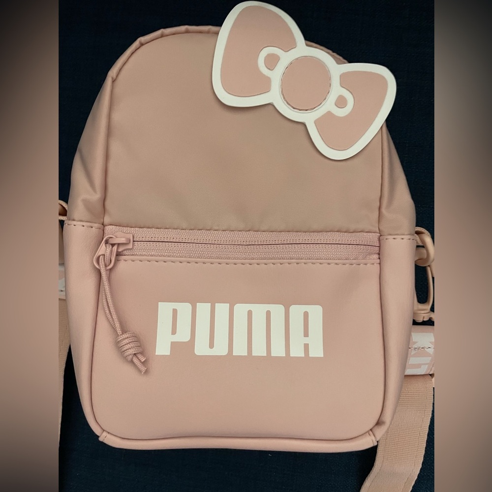 PUMA Pink Mini Bag with Hello Kitty Design